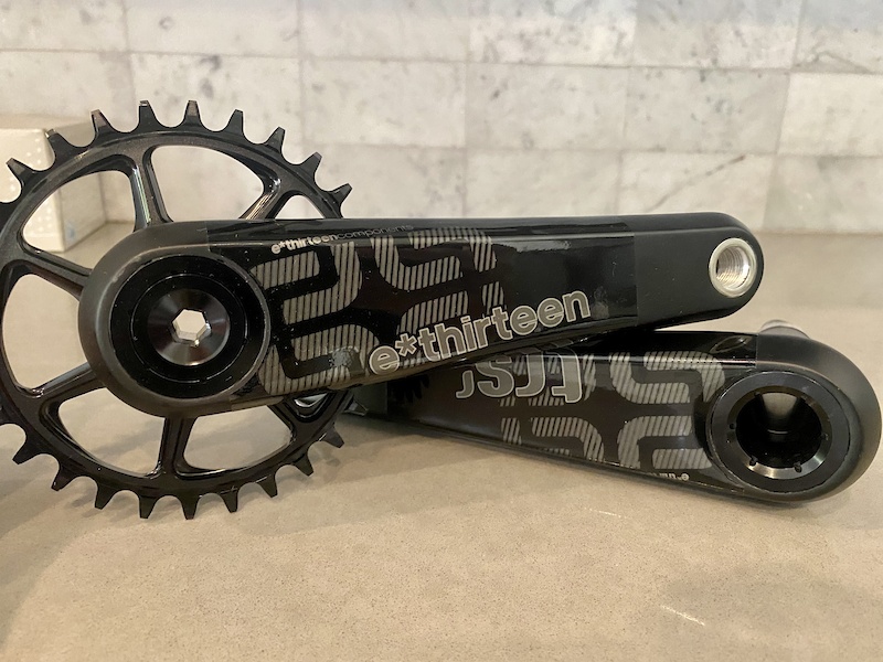 e13 TRS+ クランクセット ブラック E13 Trs+ Crankset Mountain Bike E Thirteen Trs Cranks Thirteen Trs