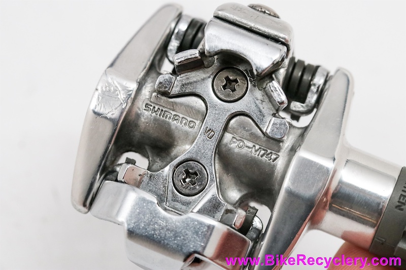 Shimano Deore XT / XTR PD-M747 SPD Pedals: 1990's For Sale