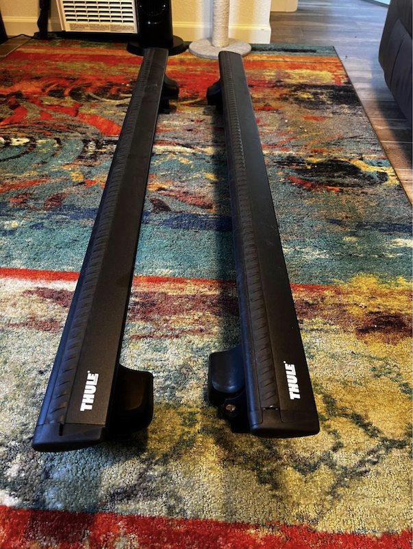 Thule roof racks (fits Subaru wrx/sti 20152017) For Sale