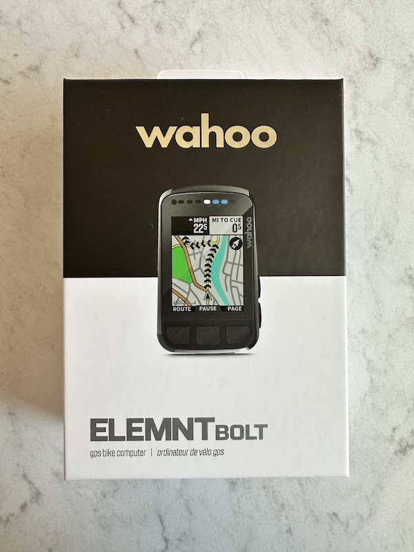 2022 Wahoo ELEMNT BOLT V2 GPS Bike Computer For Sale