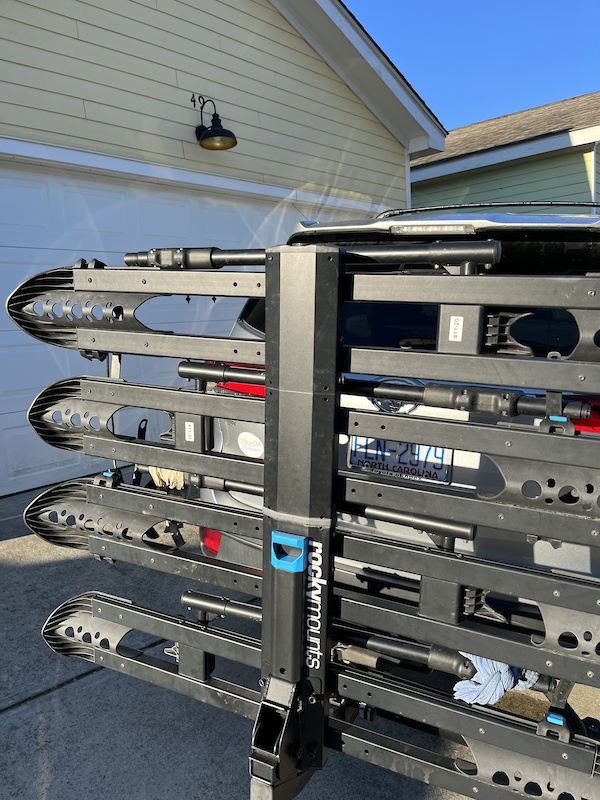 2022 Rocky Mounts SplitRail 4 Bike Rack 2" Receiver For Sale