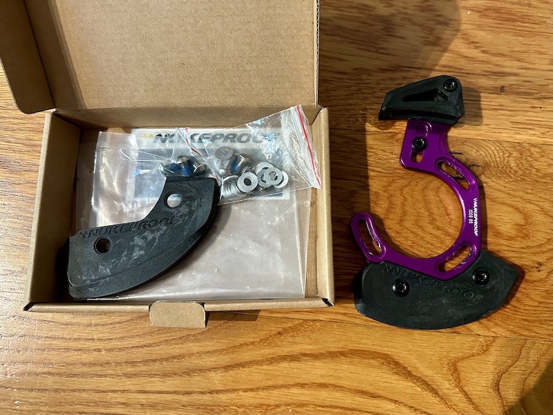 Nukeproof Chain Guide ISCG05 Bash Guard in Purple For Sale