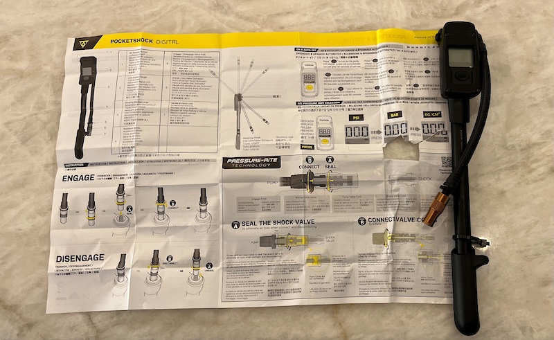 topeak pocketshock digital