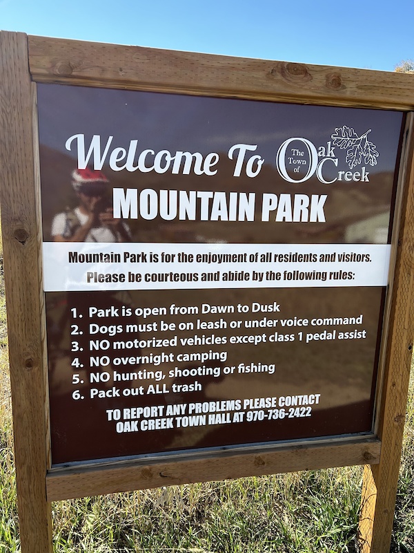 Oak Creek Mountain Park, Oak Creek Mountain Biking Trails Trailforks