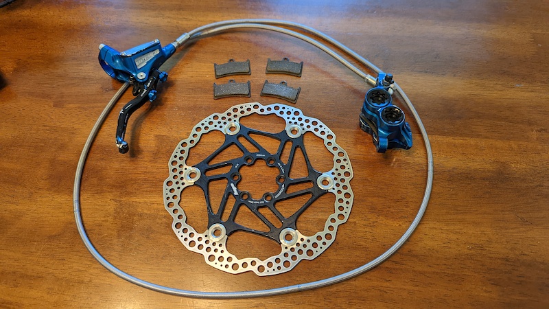 hope v4 brakes silver