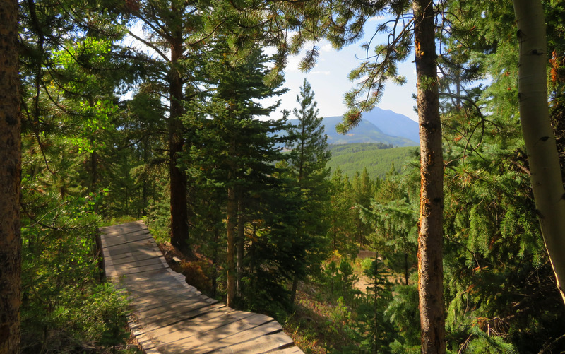 It's a fun flowy trail with some cool features built in.