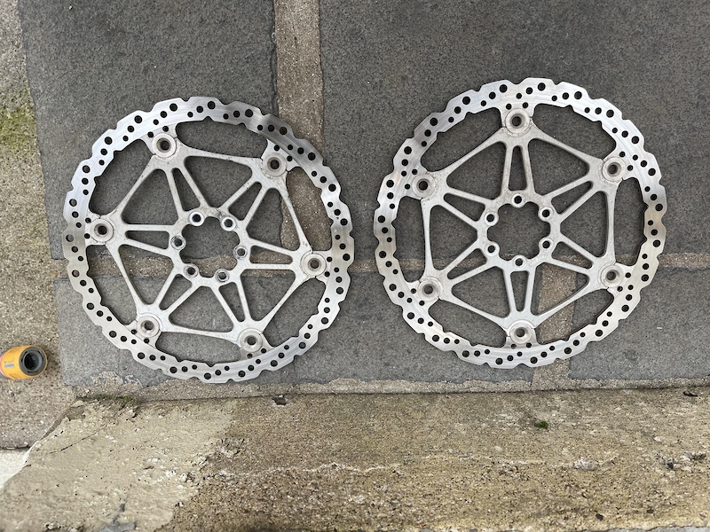 2022 Hope V4 Rotors Silver X2 203mm Vented For Sale 1730