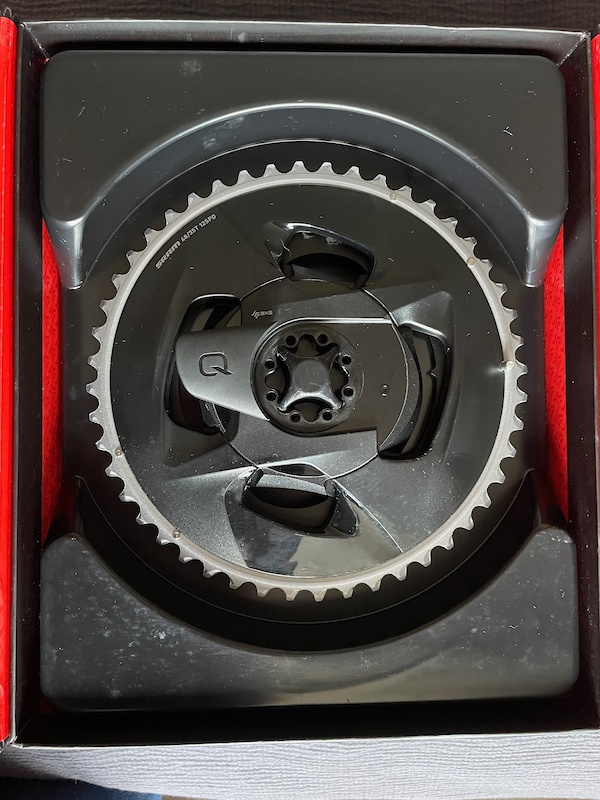 2021 Sram Force AXS Quarq Power Meter and 48/35T Chainring For Sale