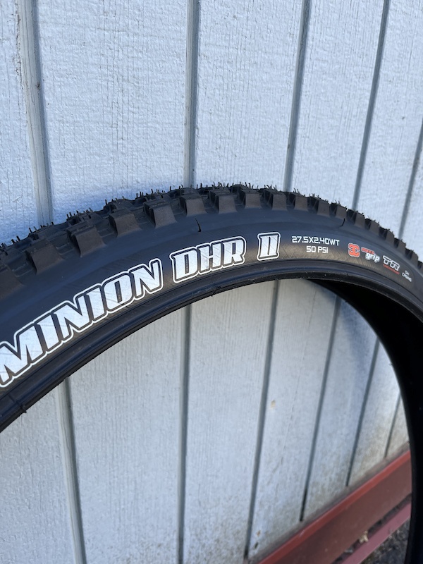 Pneumatico Maxxis Minion DHR II 27.5x2.50 WT, 3C MaxxGrip, Carcassa Double Down, Tubeless Ready Per MTB Enduro E DH - 2