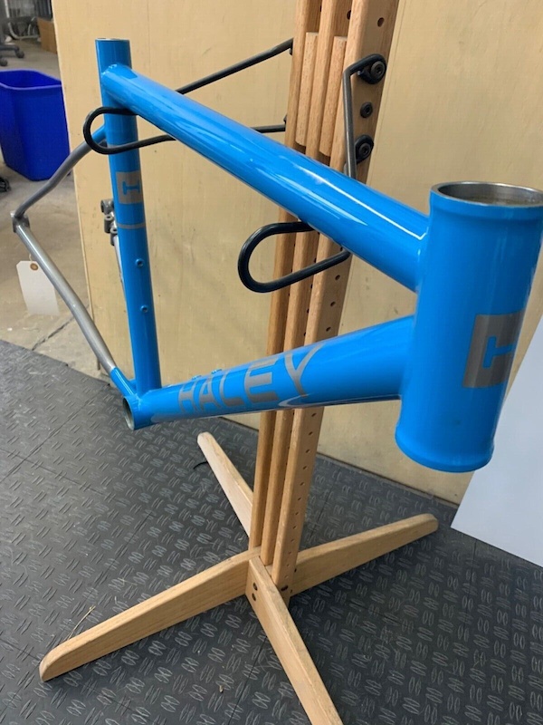 2021 HALEY TITANIUM 52CM ROAD BIKE FRAME MADE IN USA For Sale
