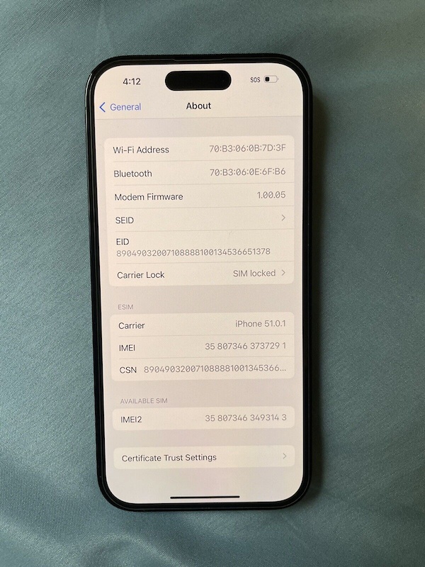 2022 Apple iPhone 14 Pro -space black-128GB For Sale 2022 Apple iPhone 14 Pro -space black-128GB For Sale