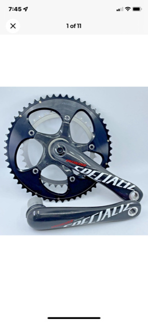 specialized s works fact carbon crankset