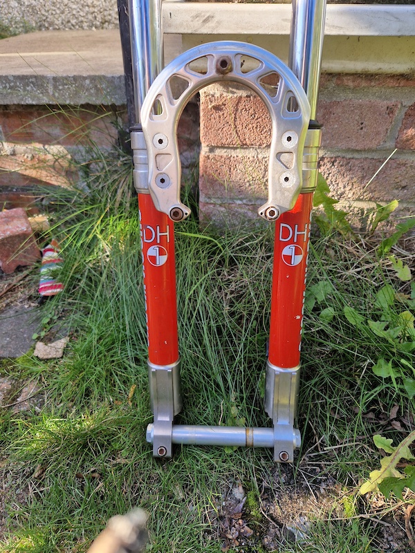 Retro shockworks dh1 downhill forks For Sale