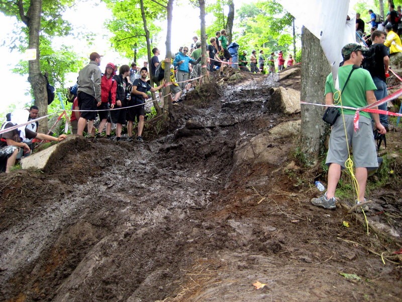 muddy technical section