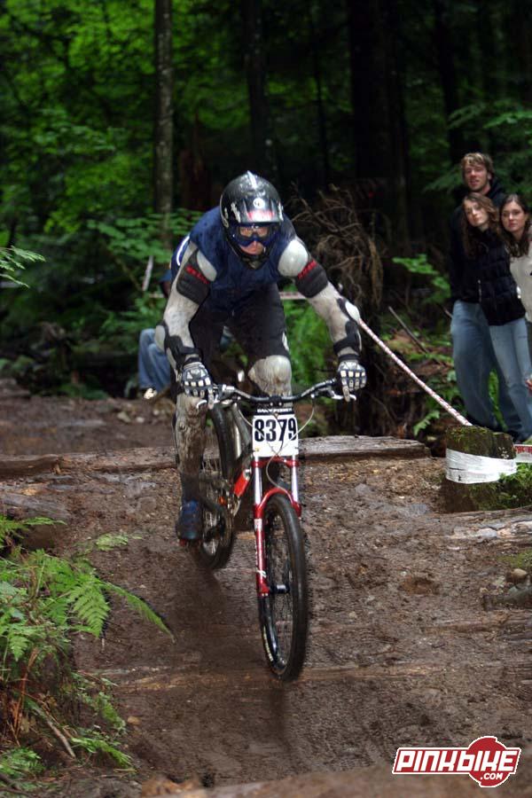 BC Cup, Bear Mountain Challenge 2004.  Swag give-away courtesy of Dirty, a band new wheel.