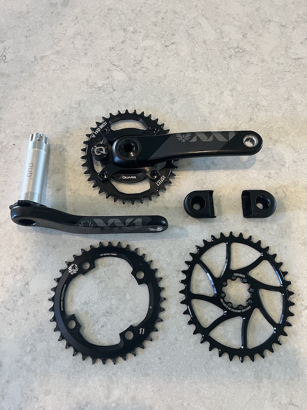 Sram XX1 Quarq Boost Power Meter DUB Carbon Crankset For Sale