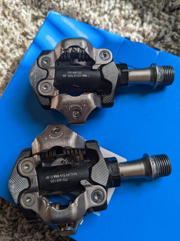 Shimano XT PDM8100 SPD Pedals For Sale