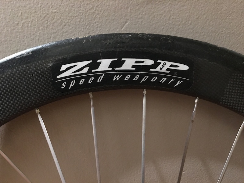 ZIPP 440 チューブラ ホイール speed weaponry Zipp 440 Speed Weaponry Carbon Tubular Wheelset 700c