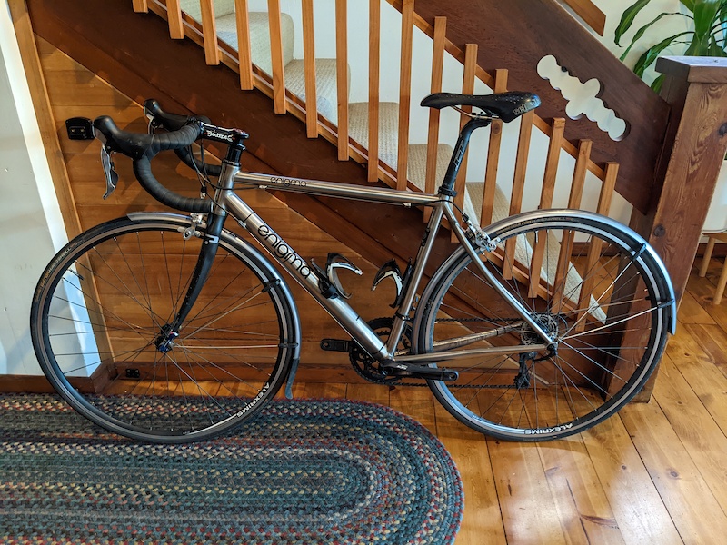 enigma titanium bikes