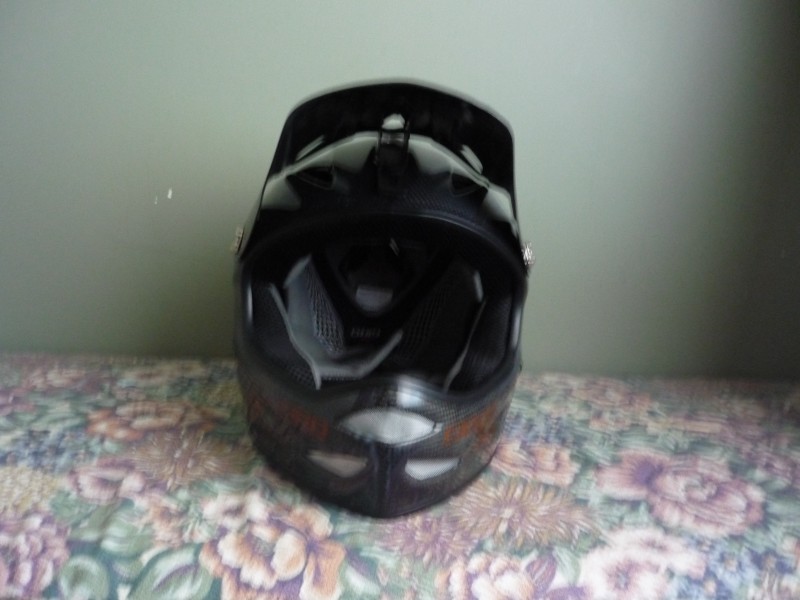 My sexy new helmet. Giro Remedy CF. (I got it for only $250).