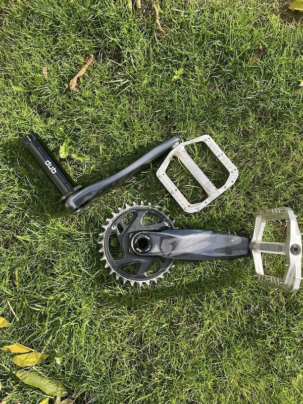 Sram GX Eagle Cranks 175mm “Lunar” For Sale