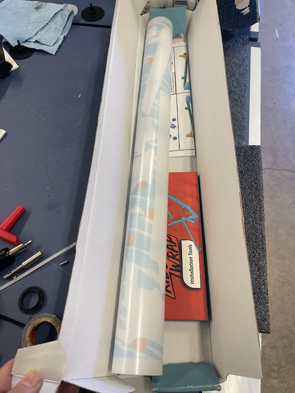 2022 Revel Rascal Ride Wrap Frame Protection Kit,Matte,Med For Sale