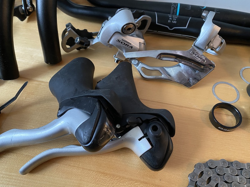 Shimano Sora 3x9 3400 Groupset + more For Sale