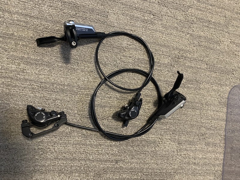 Shimano SLX disc brake set For Sale