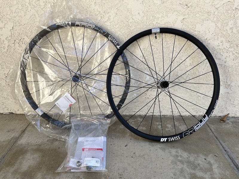 650b qr disc wheelset