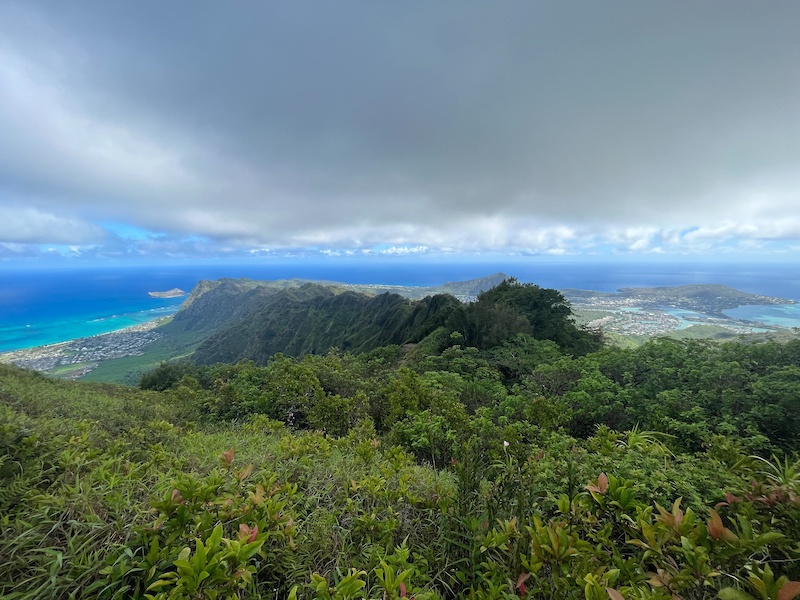 Pu'u'okona Peak Hiking Trail Honolulu, Hawaii