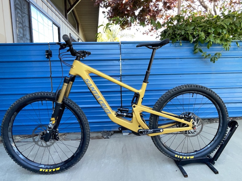 2022 Santa Cruz Bronson 4 MX CC LG Gold XO1 For Sale