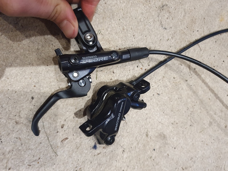 2022 Shimano M6120 4 pot brake set For Sale
