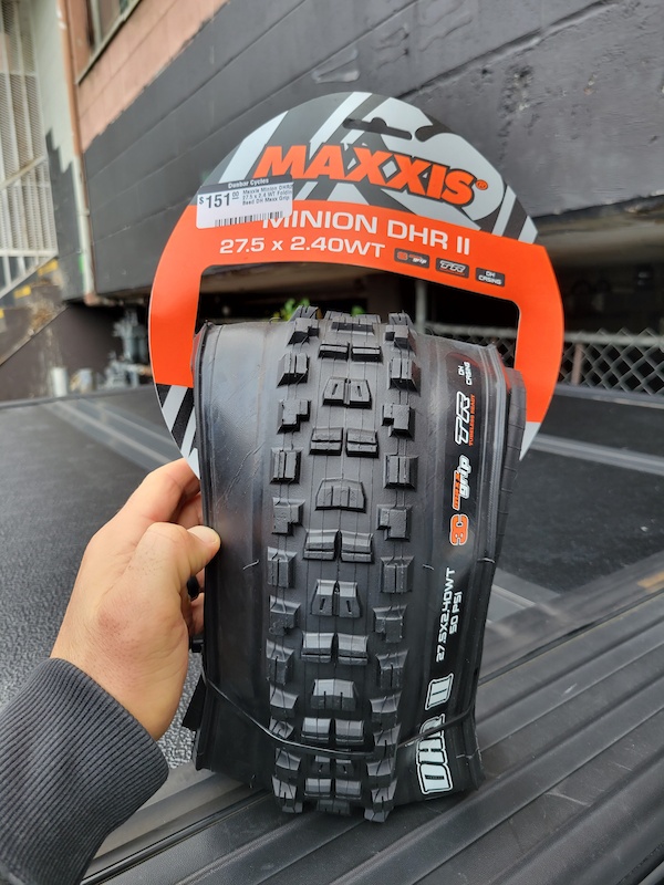 Maxxis Pneumatico Per Bici Minion DHR II WT TLR Fb – 24x2.30 – Nero, Unisex Adulto, Copertone Per Mountain Bike