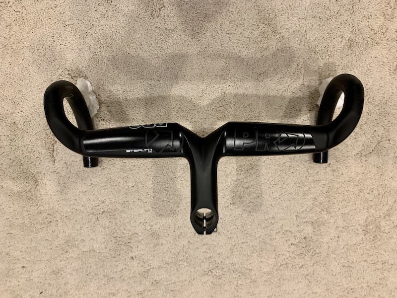 Pro Stealth Evo Carbon Handlebars Stem 40cm 100mm For Sale