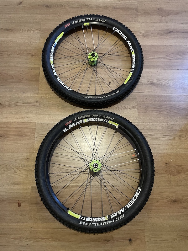 DT Swiss XPW 1600 - 26” Wheel Set, Tyres & Tubes For Sale