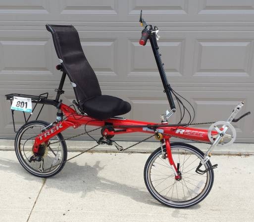 Trek recumbent bike new arrivals