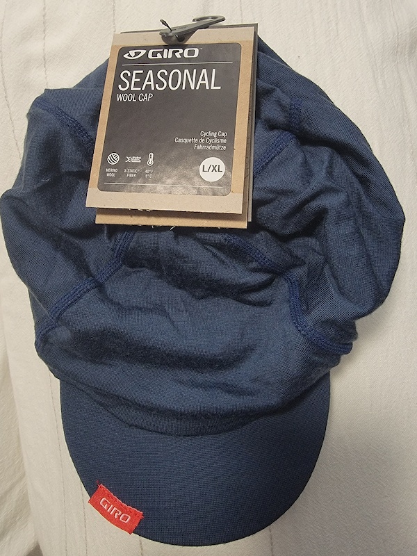 2022 Giro Seasonal Wool Cycling Cap L/XL For Sale