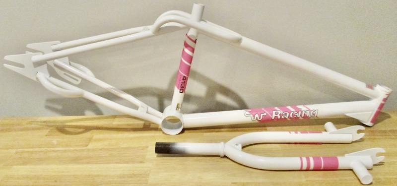 nos cw racing bmx freetyler Stunt vessel frame fork For Sale nos cw racing bmx freetyler Stunt vessel frame fork For Sale