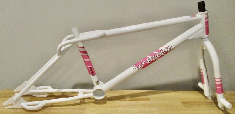 nos cw racing bmx freetyler Stunt vessel frame fork For Sale nos cw racing bmx freetyler Stunt vessel frame fork For Sale
