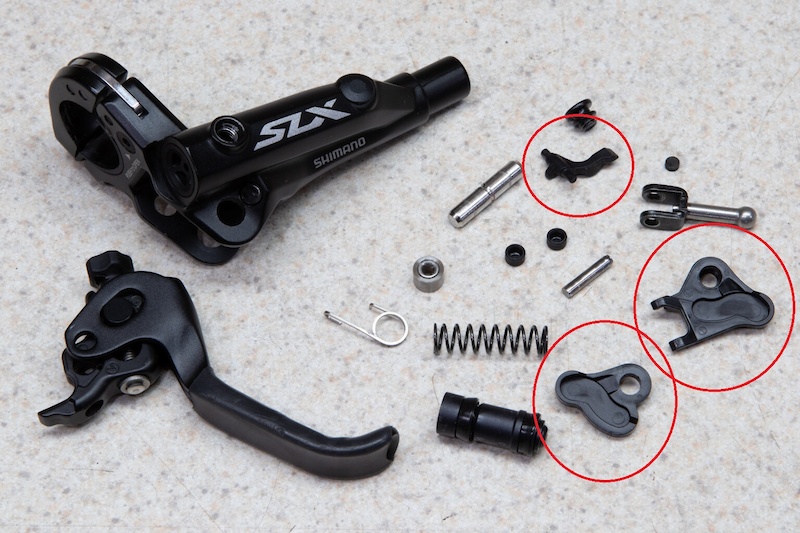 Shimano xt brake lever replacement sale