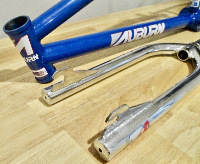 Nice rare oldschool bmx auburn frame fork cr20r For Sale