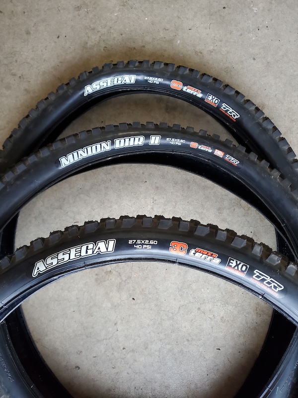 maxxis dhr2 on front