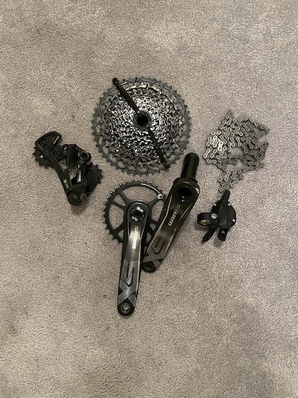 2021 Sram Sx 12 Speed Groupset with GX Derailleur For Sale