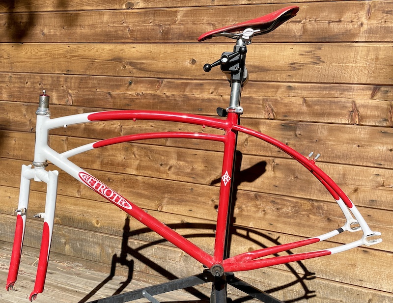 Retrotec Single Speed Frame/Fork. Fillet Brazed For Sale