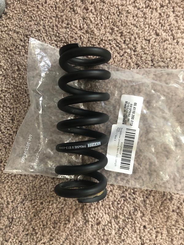 RockShox Metric Coil Spring - Length 151mm, Travel 57.5-65mm, 500 Lbs, | Worldwide Cyclery - View #4