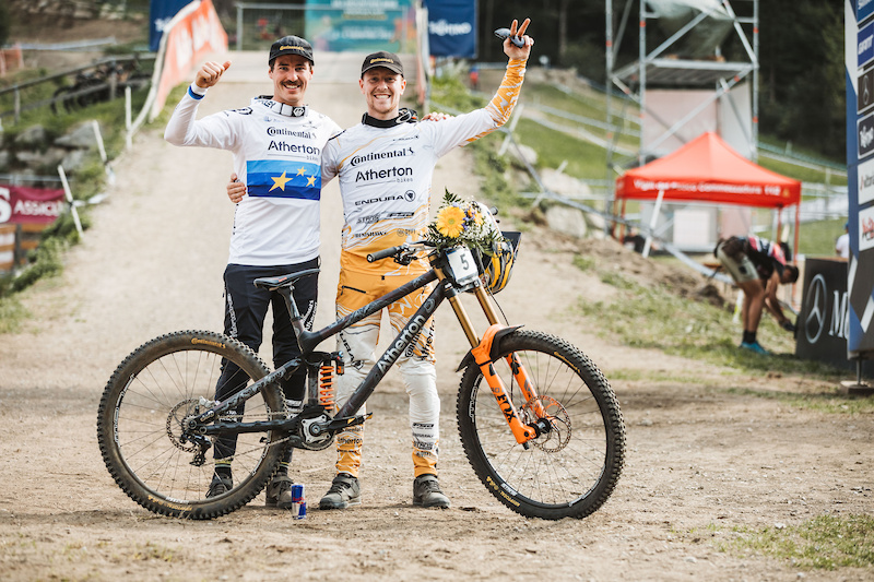Andreas Kolb & Charlie Hatton Re-Sign with Continental Atherton - Pinkbike