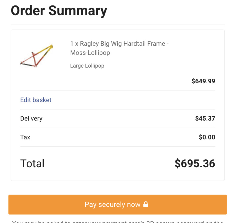 2022 Ragley Big Wig size large, new in box For Sale