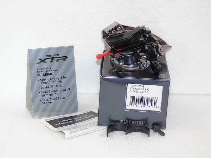 XTR Shimano For Sale 2003 Nos Derailleur,FD-M960,28.6/31.8,New Front