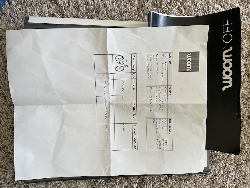 2019 Woom Off 4. Excellent condition For Sale