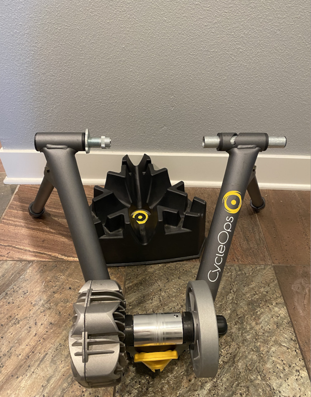 cycleops fluid 2 trainer setup